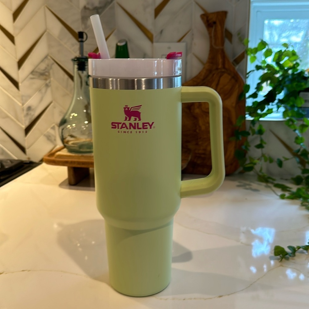 Watermelon colored Stanley.